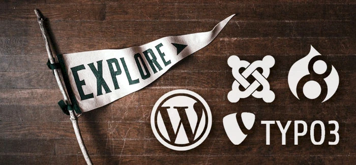 Kampf der CMS-Titanen: WordPress, Joomla, Drupal, TYPO3 Kampf der CMS-Titanen: WordPress, Joomla, Drupal, TYPO3
